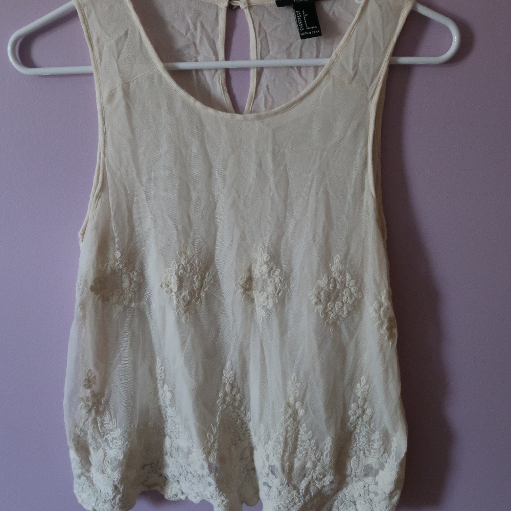 Lace Tank Top